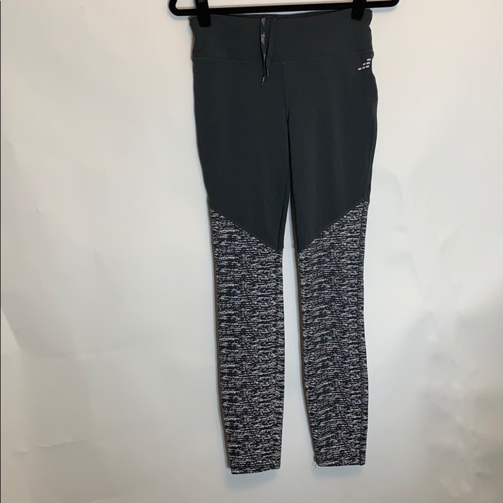 BIOVIZ gray Reflective athletic leggings